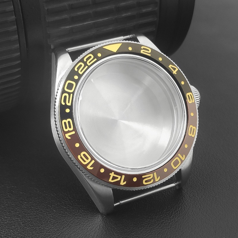 39mm Watch Mod Sapphire Glass Stainless Case for NH35 NH36 8215 Movement
