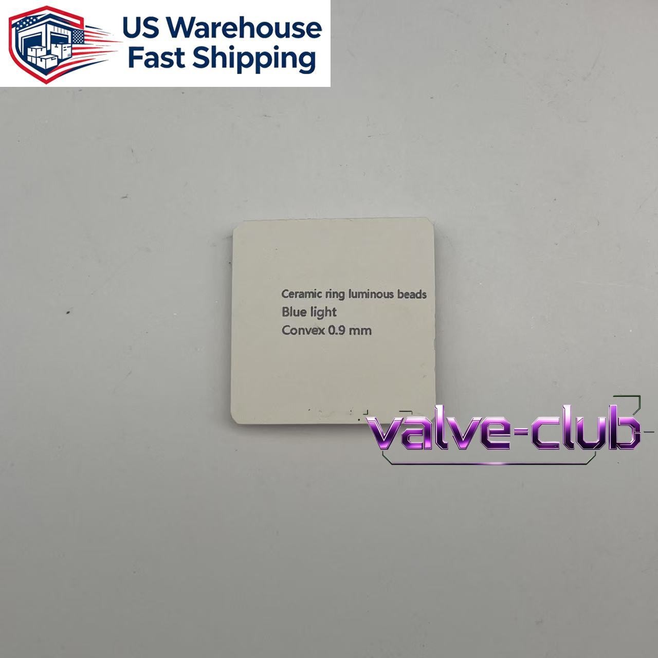 PEARL PIP BLUE LUME FOR BEZEL INSERT FOR ROLEX SUBMARINER CERAMIC 116610 SILVER