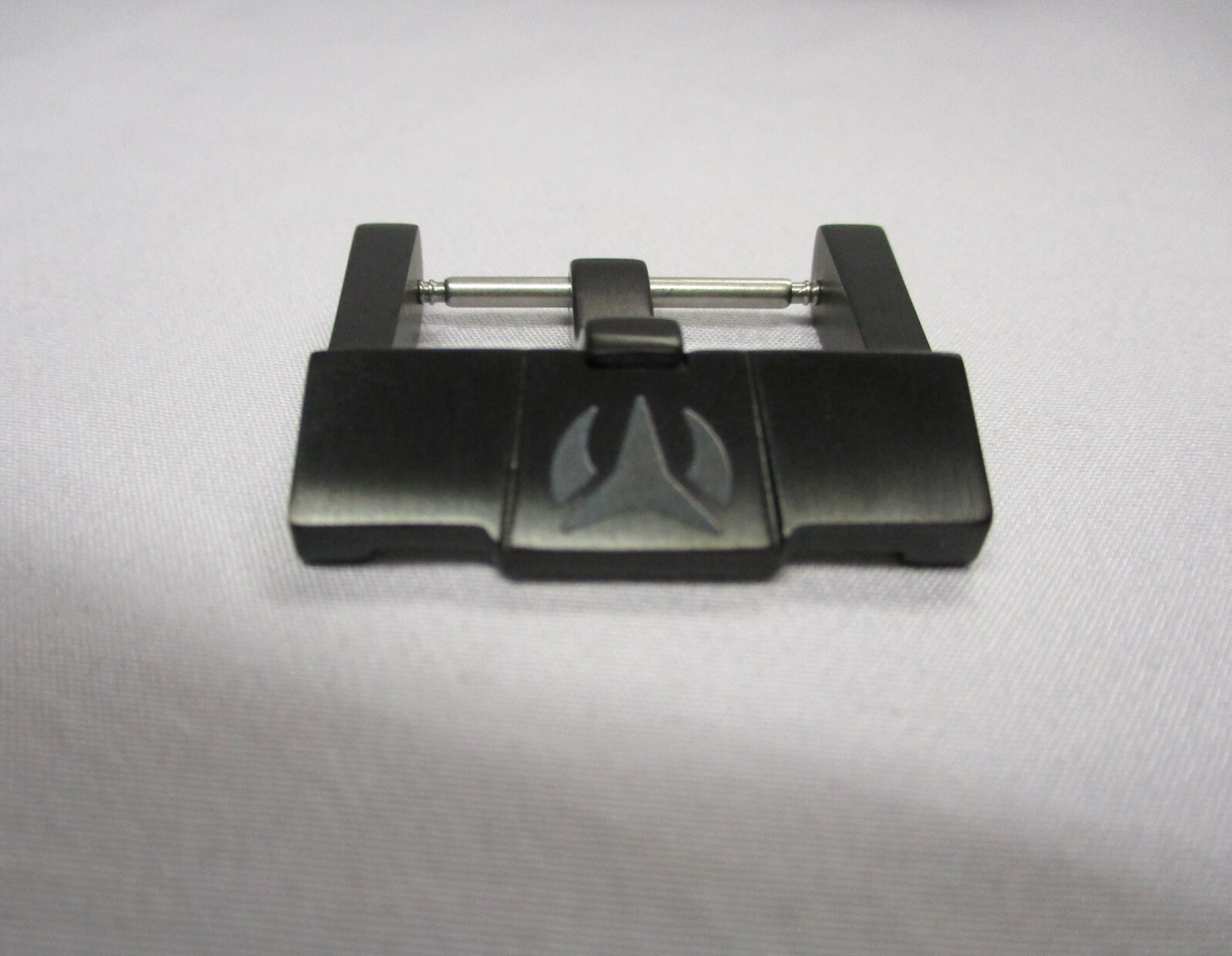 Genuine TechnoMarine 23mm Black Non-Magnetic Tang Buckle for 23MM Watch Straps