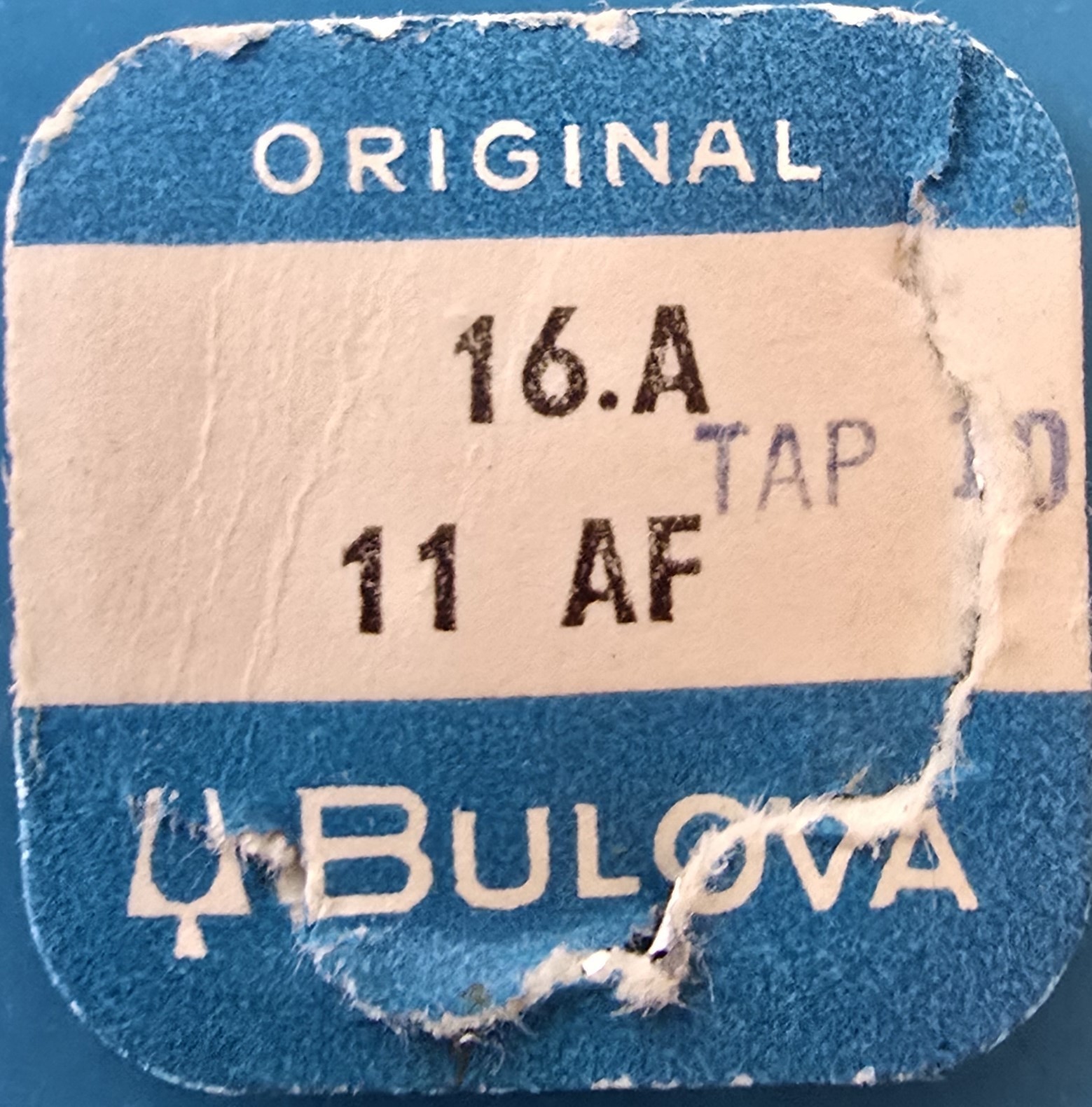 Bulova Cal. 11AF #16A Winding Stem NOS