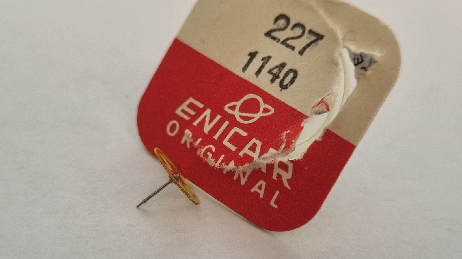ENICAR 1140,1141,1145 SWEEP SECONDS WHEEL HEIGHT 5.70MM PART NUMBER 227