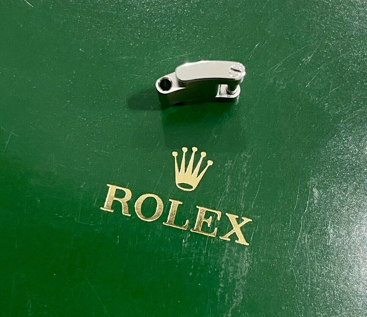 ORIGINAL ROLEX Yacht Master II 116680 Link Oyster 15.5mm MINT