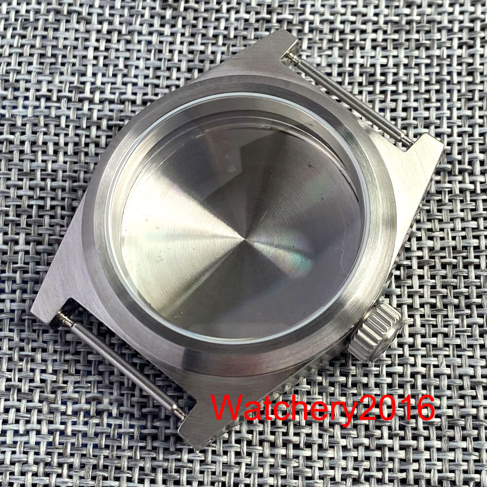 38mm AR Domed Sapphire Glass 200M Waterproof fit NH35 ETA 2824 Diving Watch Case