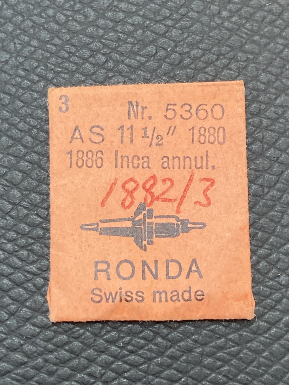 AS 1880 RONDA #5360 Sealed Pack of 3 Balance Staffs