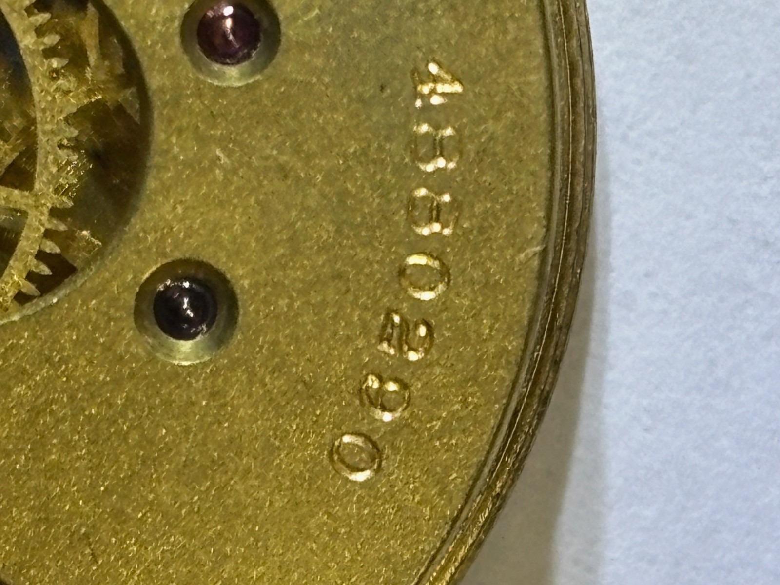 Elgin National Watch Co. Movement Grade: 118 Model 2 Class 56 6s 11j