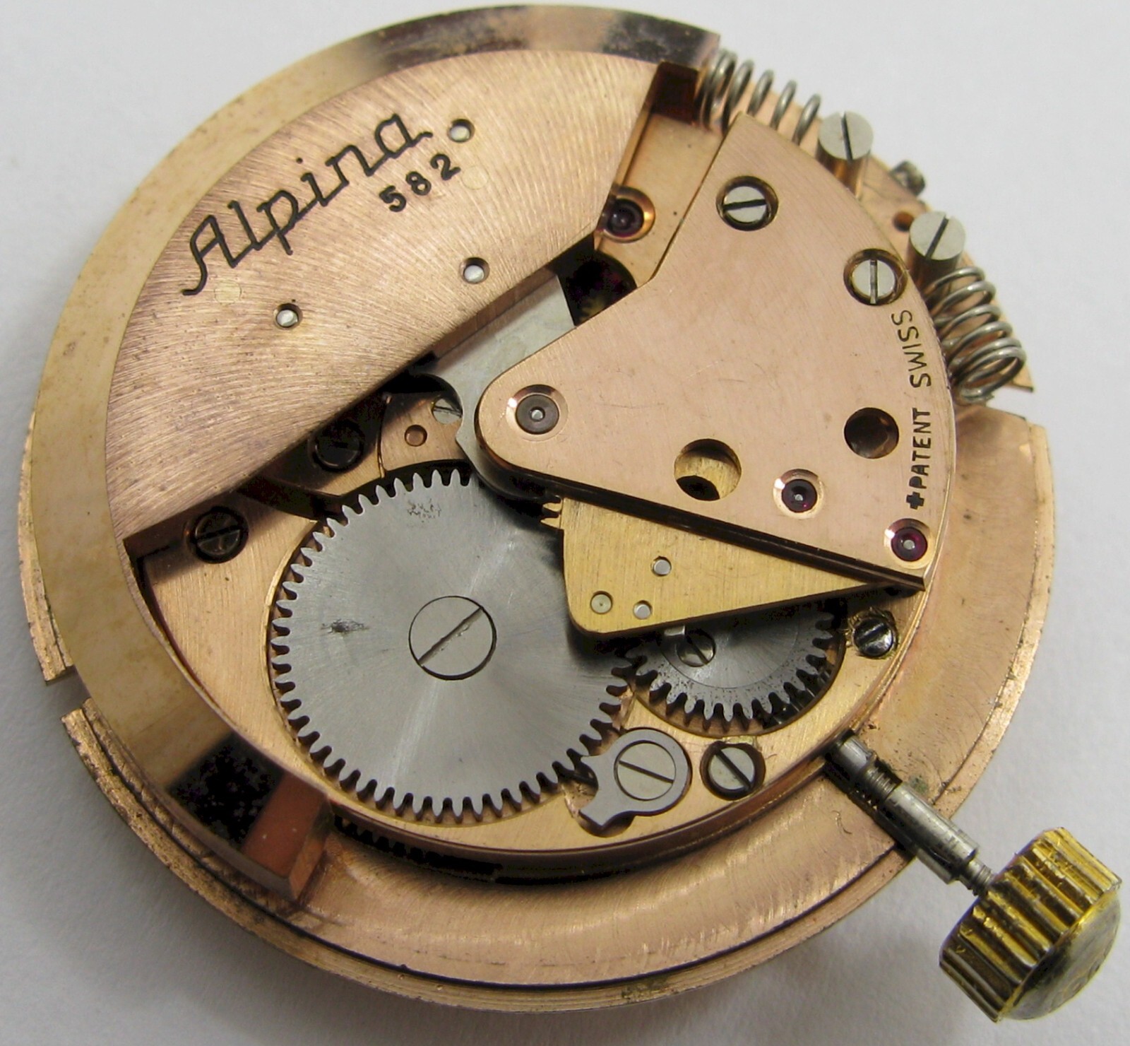 Alpina 582 bumper automatic watch movement for project … diameter 29.8 mm