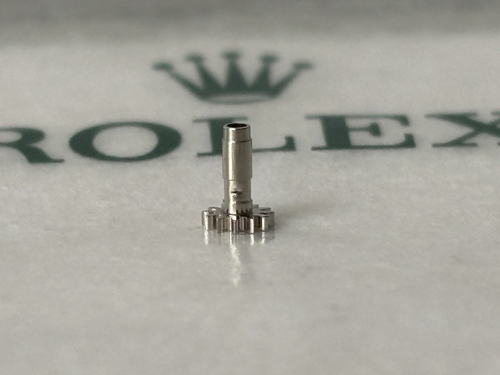 Genuine Rolex Cannon Pinion Caliber 1565GMT 1575GMT Parts No: 8031 New Unusual
