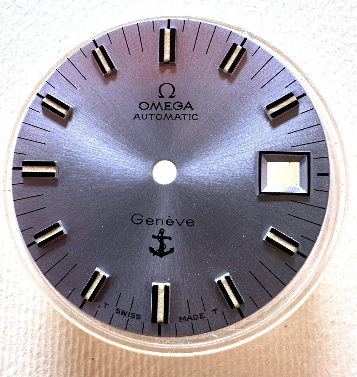 Omega Admiralty Ancoretta Automatic Date Dial Cal.565, circa 1970