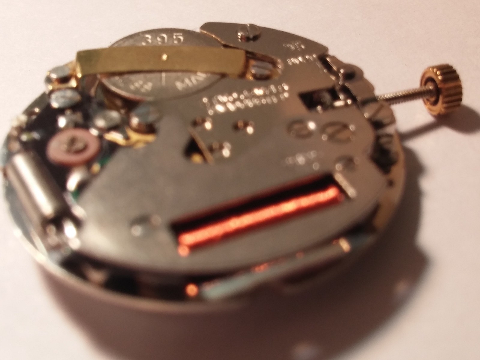 FE France Ebauche 11½” – 8020 N.O.S 2 jewels watch movement central sec. date-3