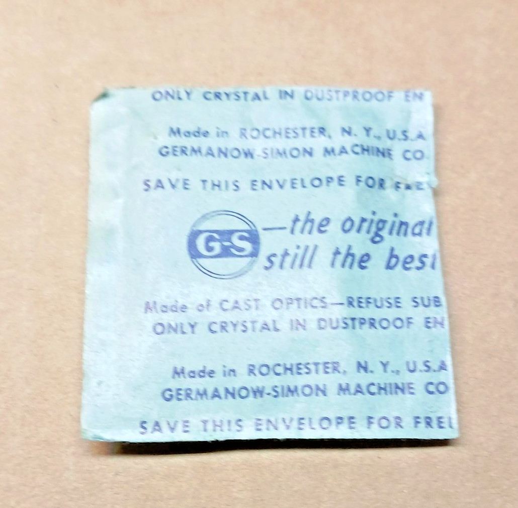 Vintage Gruen Coronado CMT345-15 Watch Crystal – 23.5 x 20.7 Sealed