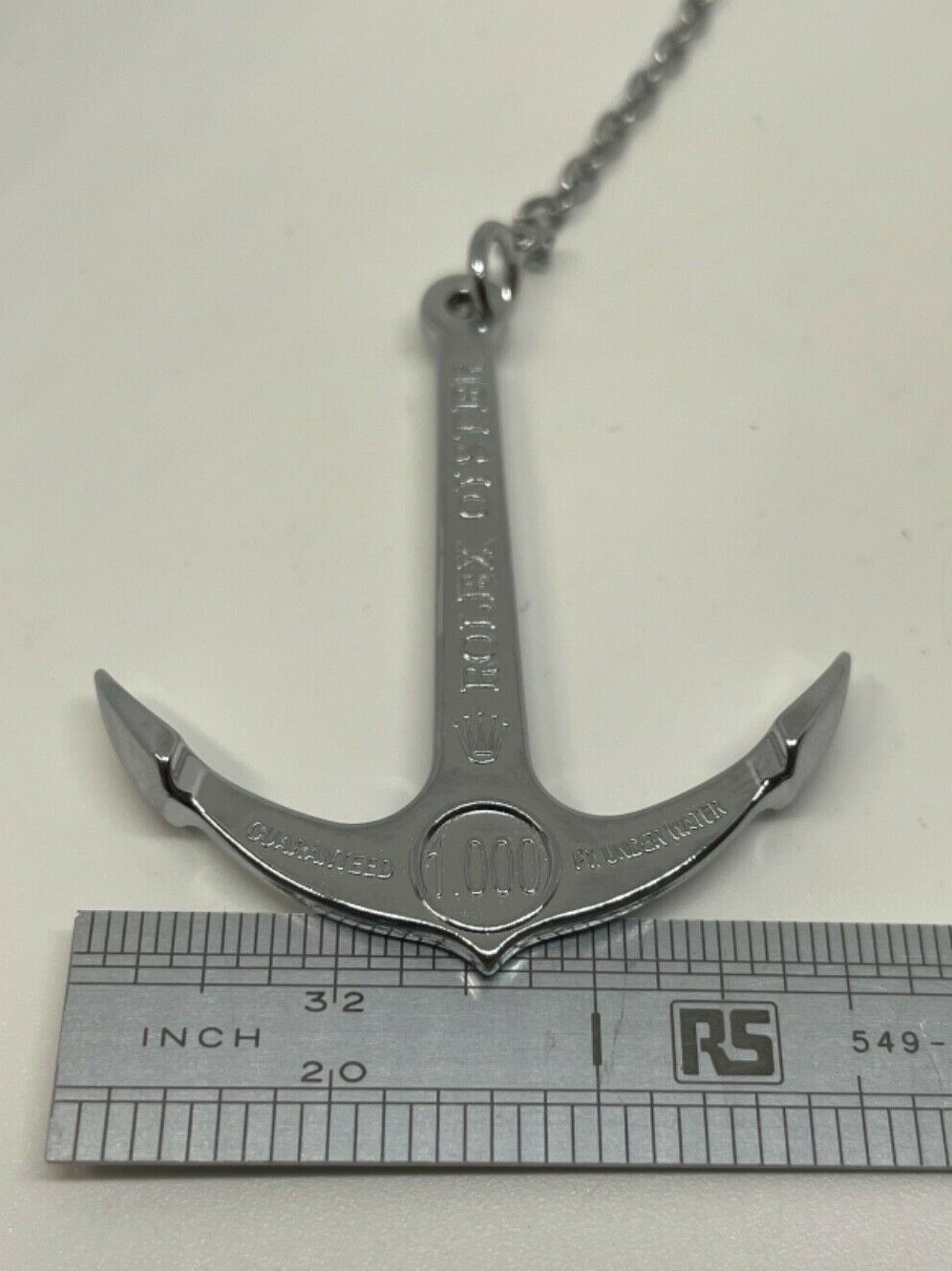 ROLEX OYSTER SUBMARINER Anchor With Chain 300 Metres