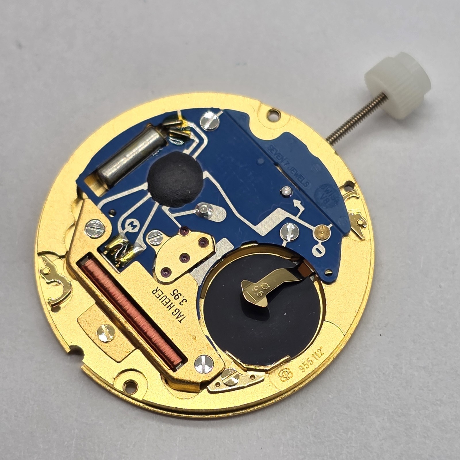 Tag Heuer Watch Movement Quartz 7 Jewels Swiss Lot Of 5 Parts Or Repair BL33