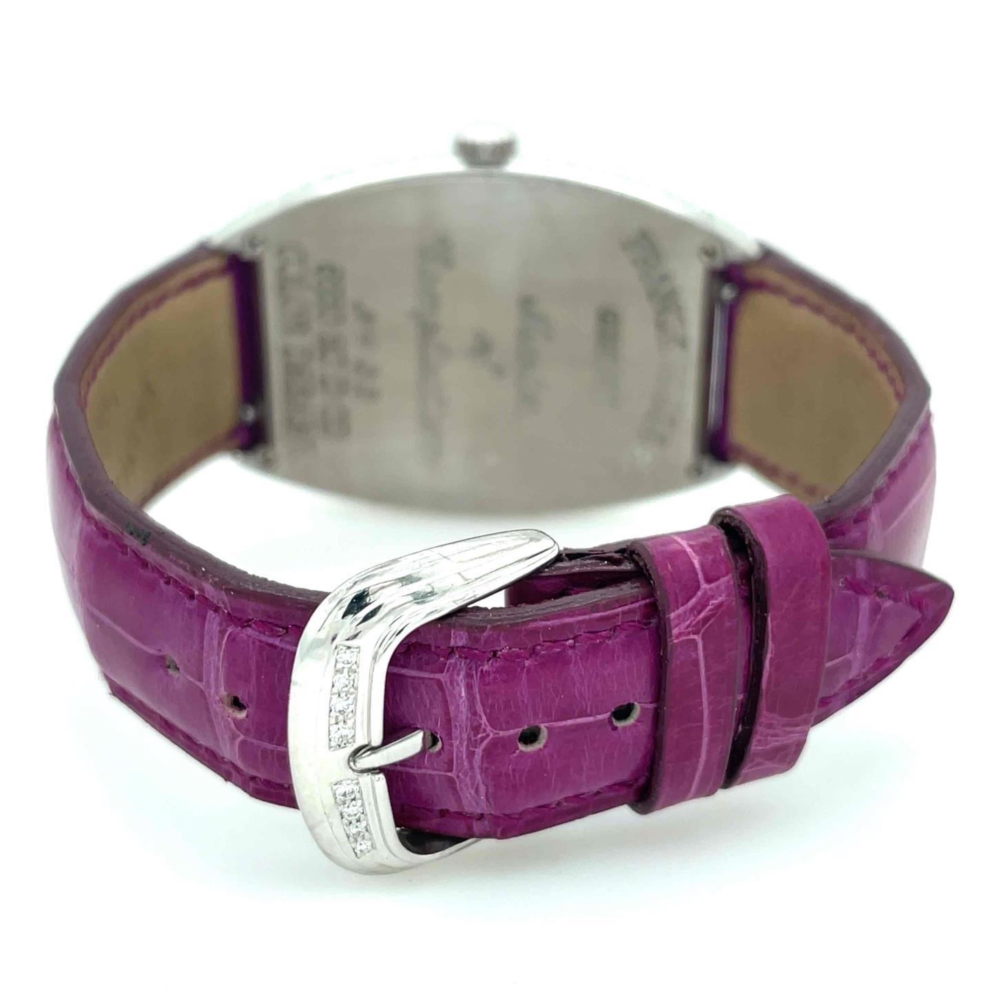 Franck Muller Color Dreams Automatic Large Factory Diamonds Unisex 6850 SC D CD
