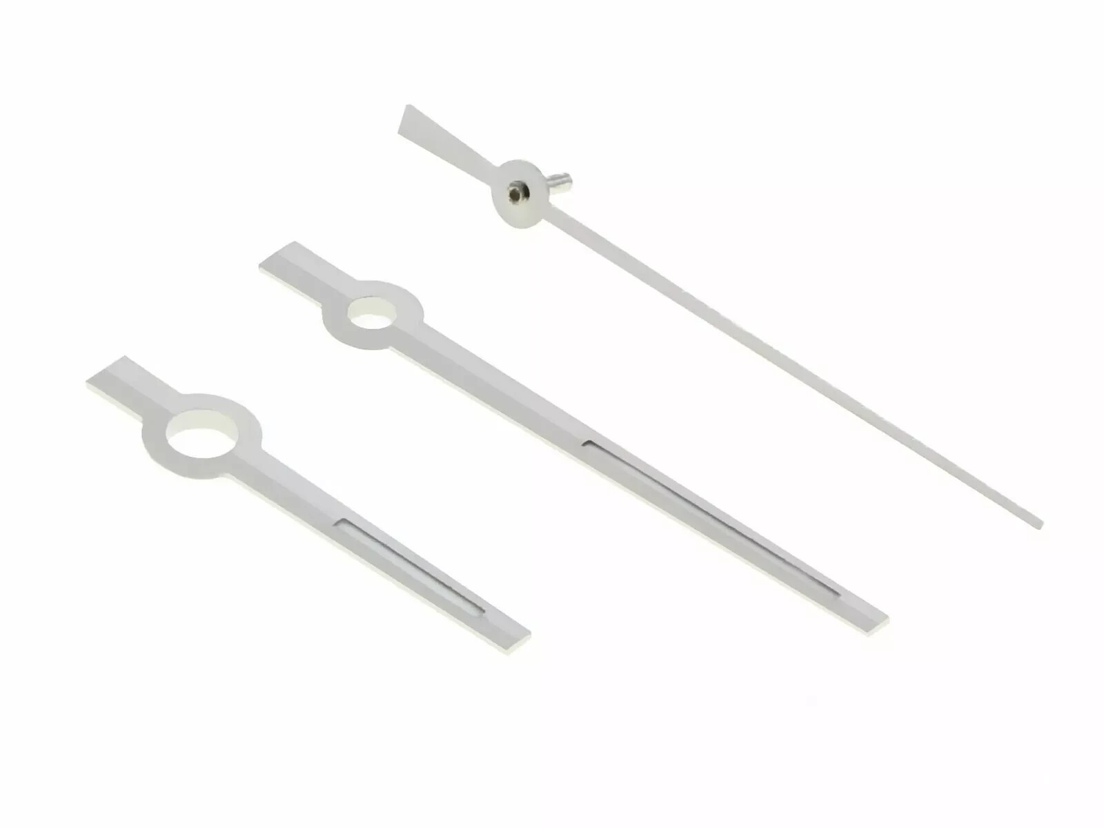 Watch Hands For Rolex Datejust Non Quick 1601 Movement 1530-1570 Stick Silver