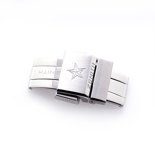 Zenith Triple-Folding Stainless Steel Deployant Clasp Designed for Bracelet