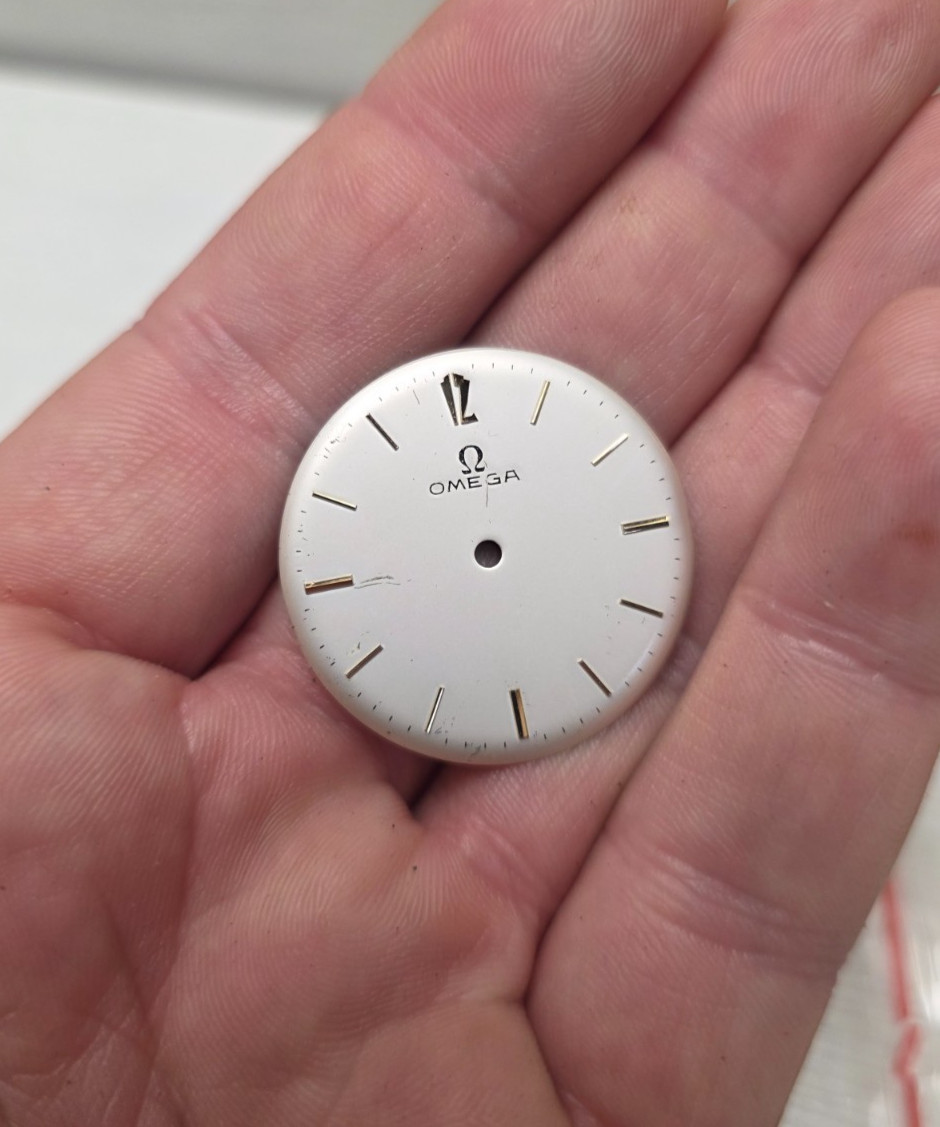 Vintage Antique Collectible OMEGA Watch Wristwatch 30mm Watch Dial Part Original