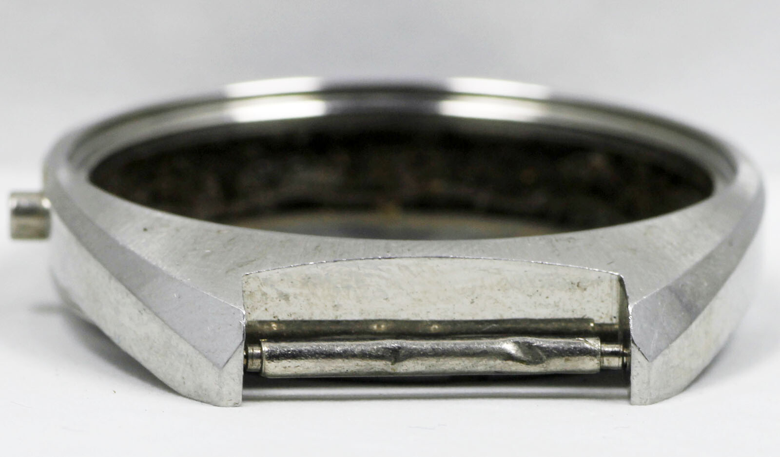 Perseo Stainless Steel Appointed TO FS Italian Railways Vintage Watch Case only