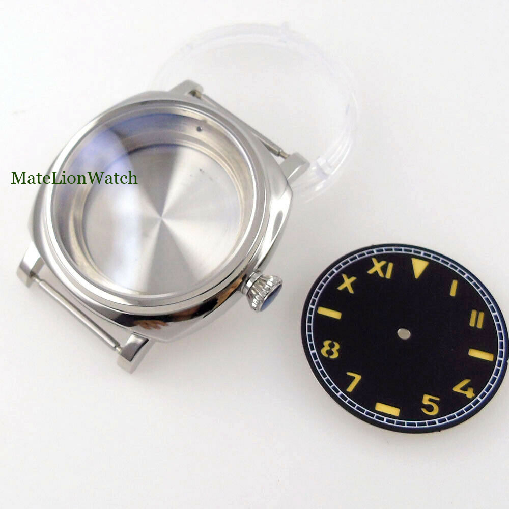 20BAR 42mm Diver Watch Case For NH35A NH36A AR Coating Sapphire California Dial
