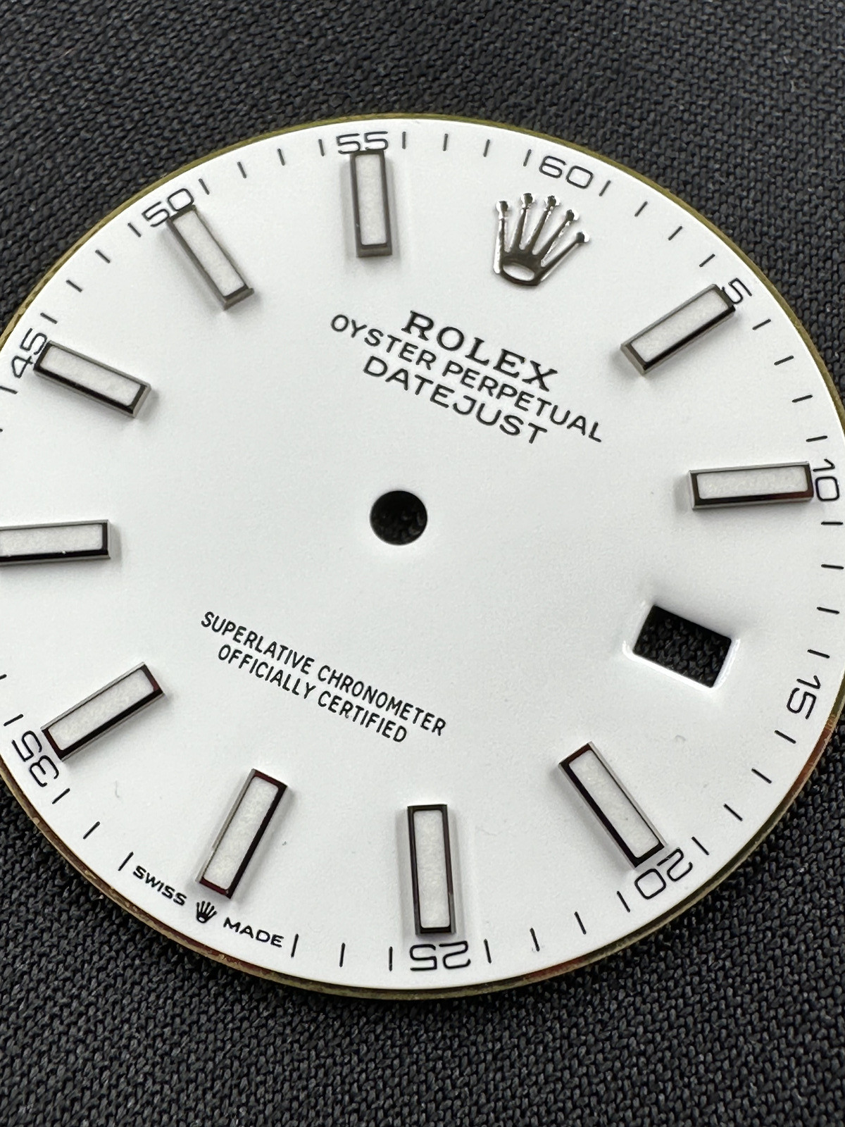 Original Rolex Datejust 41 ref 126334-126300 White Index Dial.