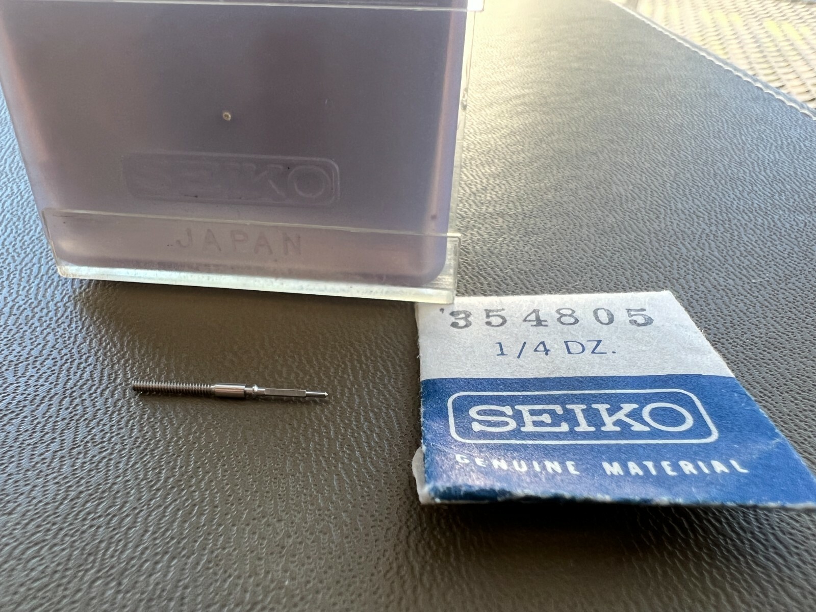 GENUINE SEIKO 4006 4005 BELLMATIC WATCH STEM 354 805 NEW OLD STOCK 354805