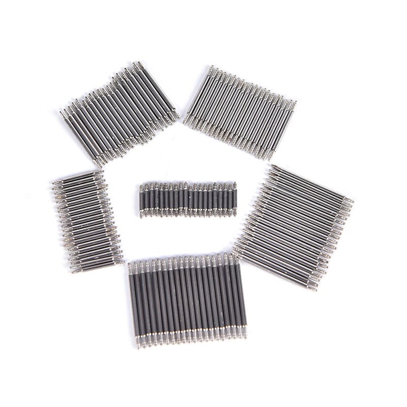 20PCS Stainless Steel Spring Bar Pins Link For Watch Band Strap Size 8-22m ao-UU