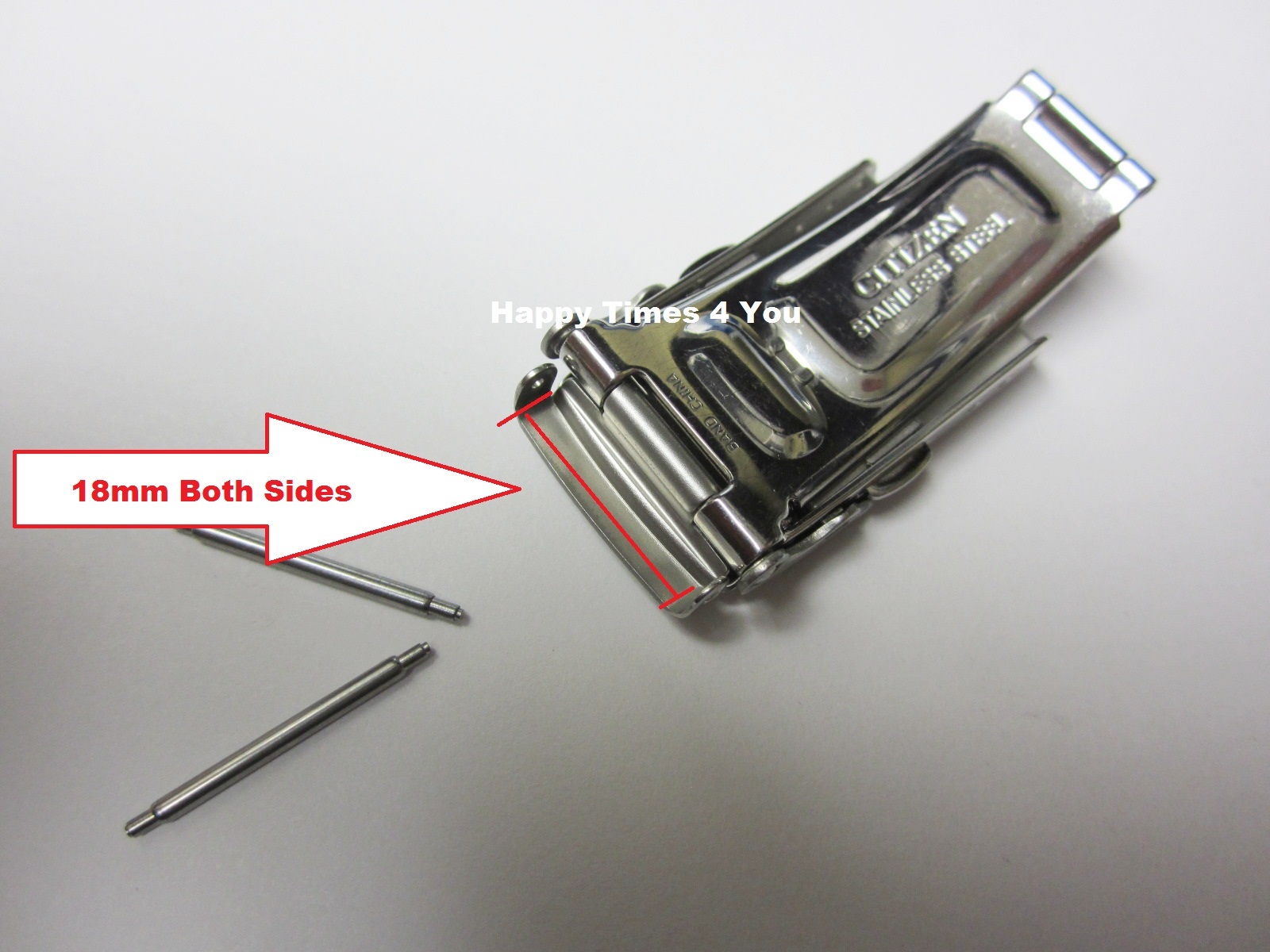 OEM Citizen 18 mm Mens Watch Clasp Replacement