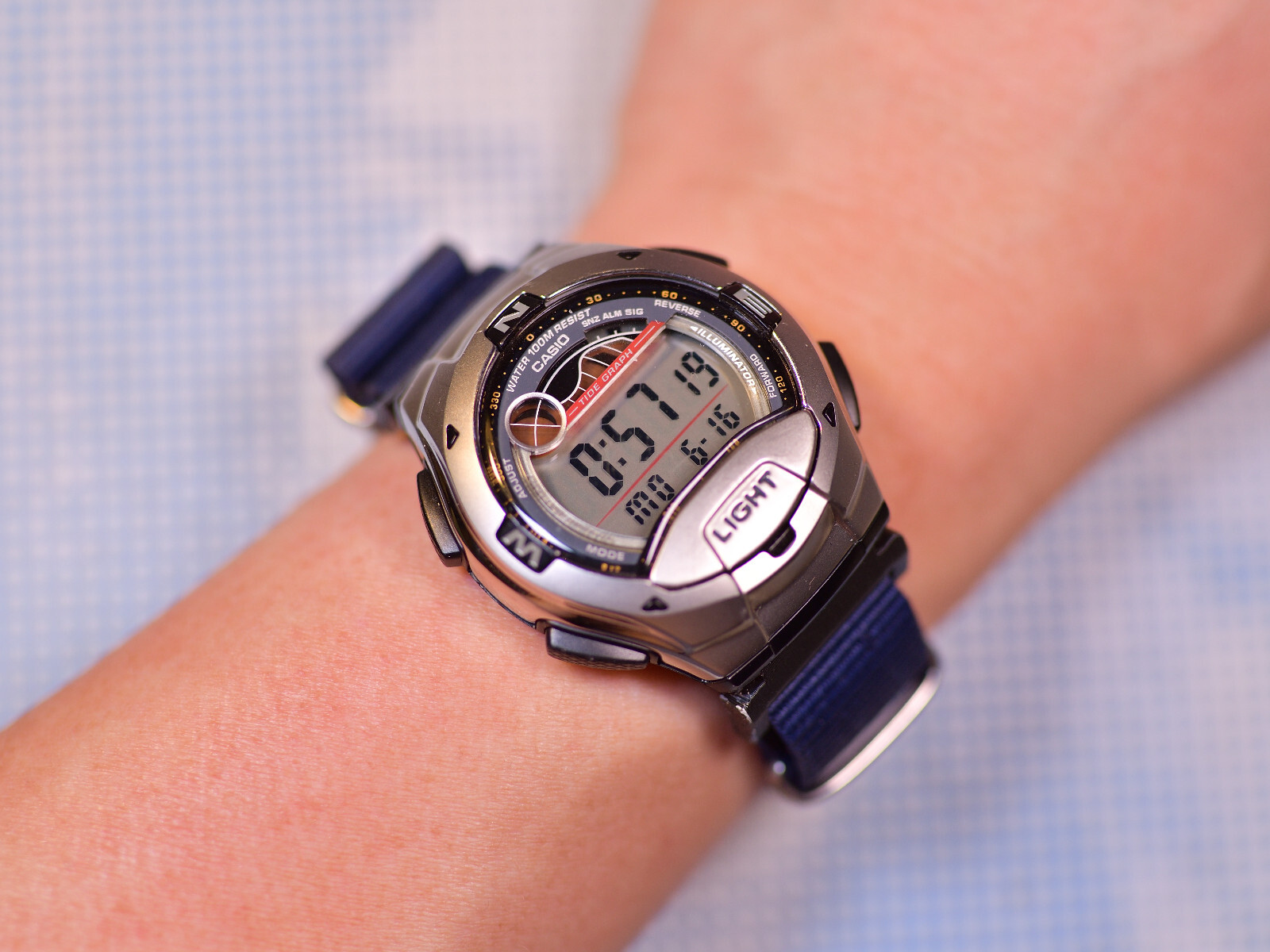 PLA Watch Adapter for Casio W753 Digital Watch