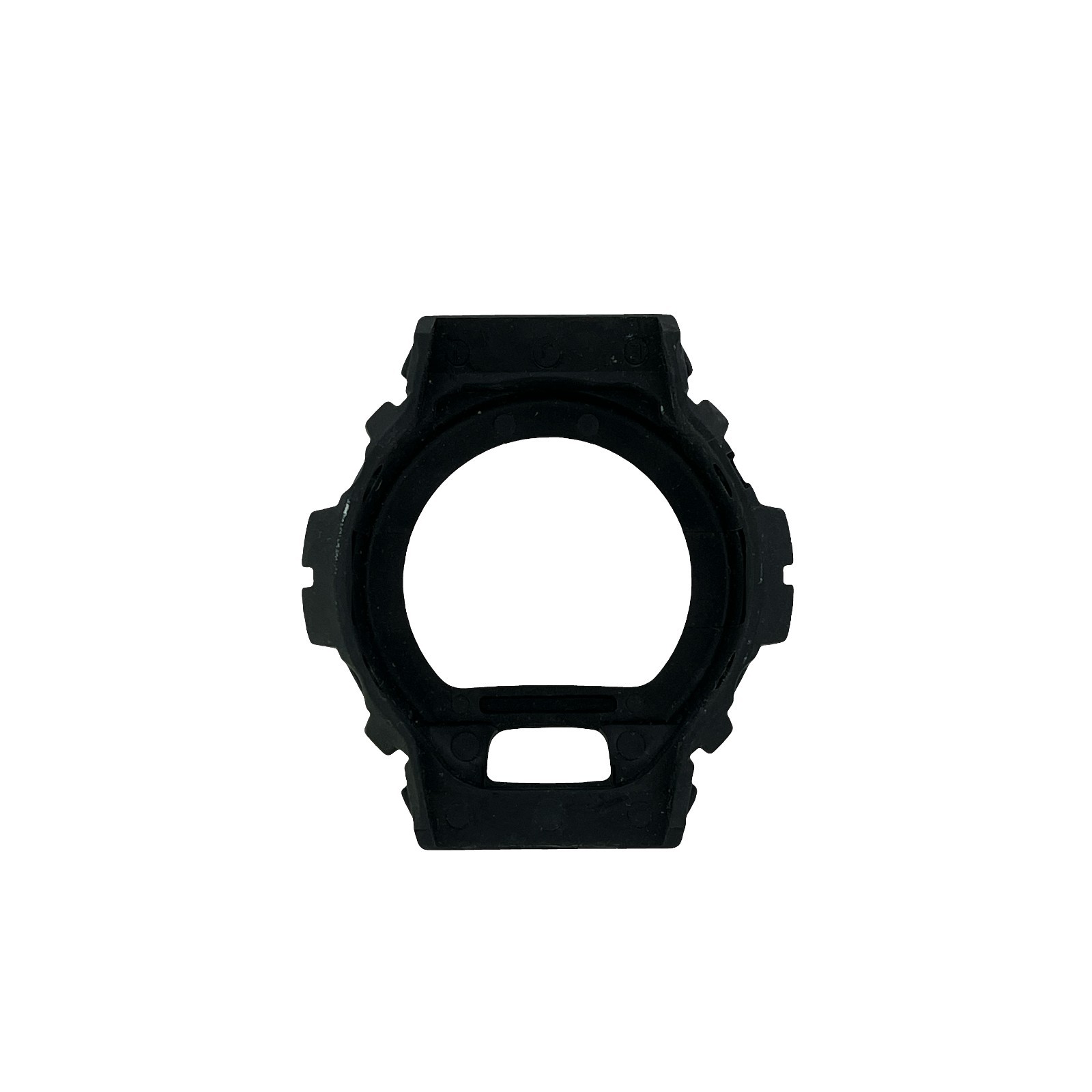 Genuine Casio G-SHOCK DW-6900 Bezel – Black Resin Case Cover w/ Red Logo OEM