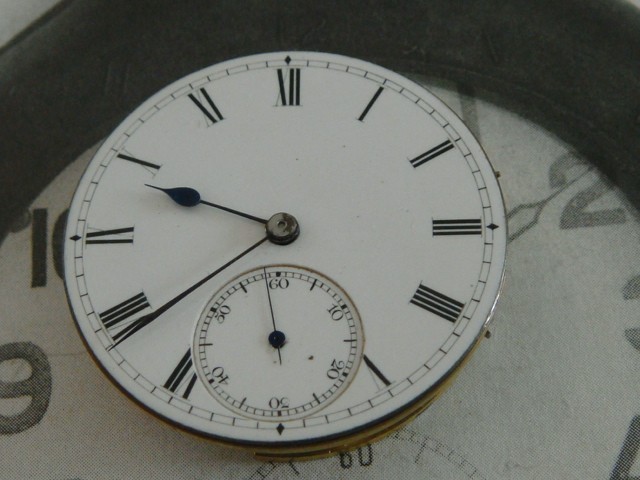 Payne & Co & Joseph Heming movement dial & hands donor spares project London W1