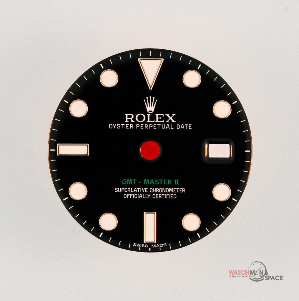 Original Men’s Rolex GMT Master II 40mm Date 116710 Gloss Black Dial S/S #D15