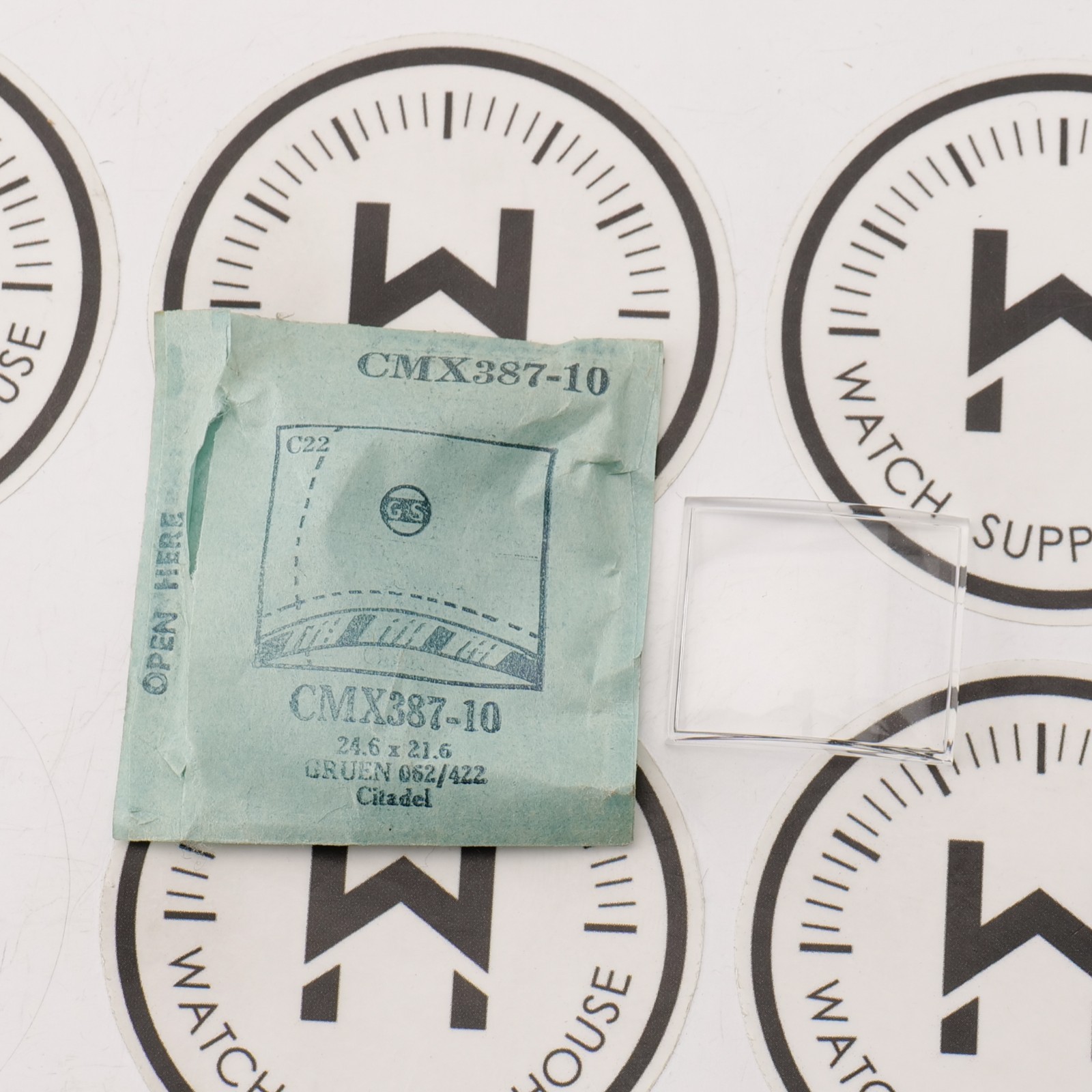 Vintage GS CMX387-10 Crystal Gruen 24.6 x 21.6 New Old Stock Part (MX)