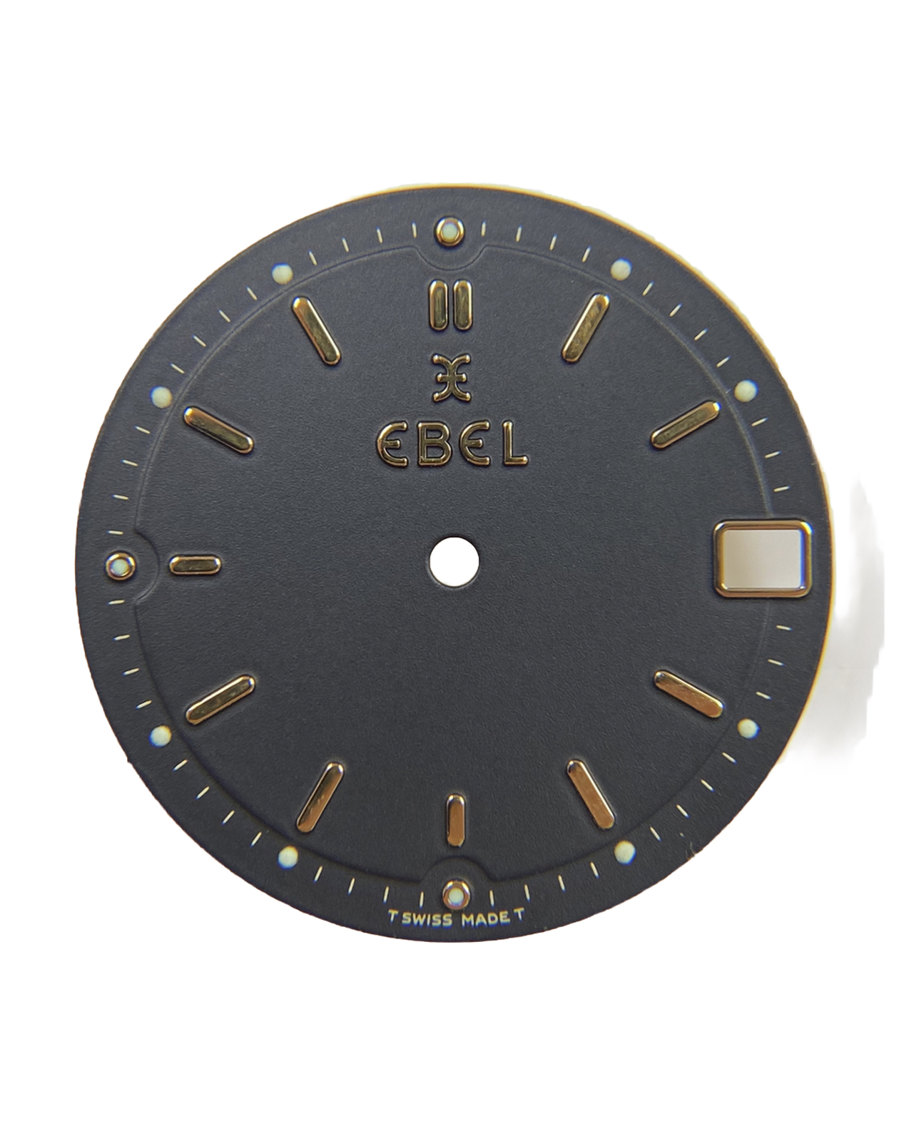 Original Ebel Sportwave E 6187631 Quartz Watch Gray/Gold Dial