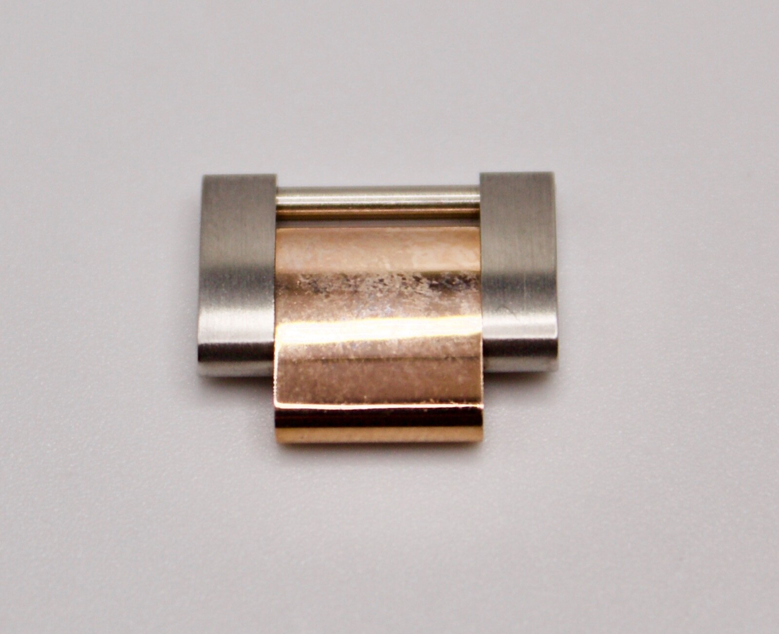 ORIGINAL Genuine Rolex 15.5mm Two Toned Rose Gold Submariner Link
