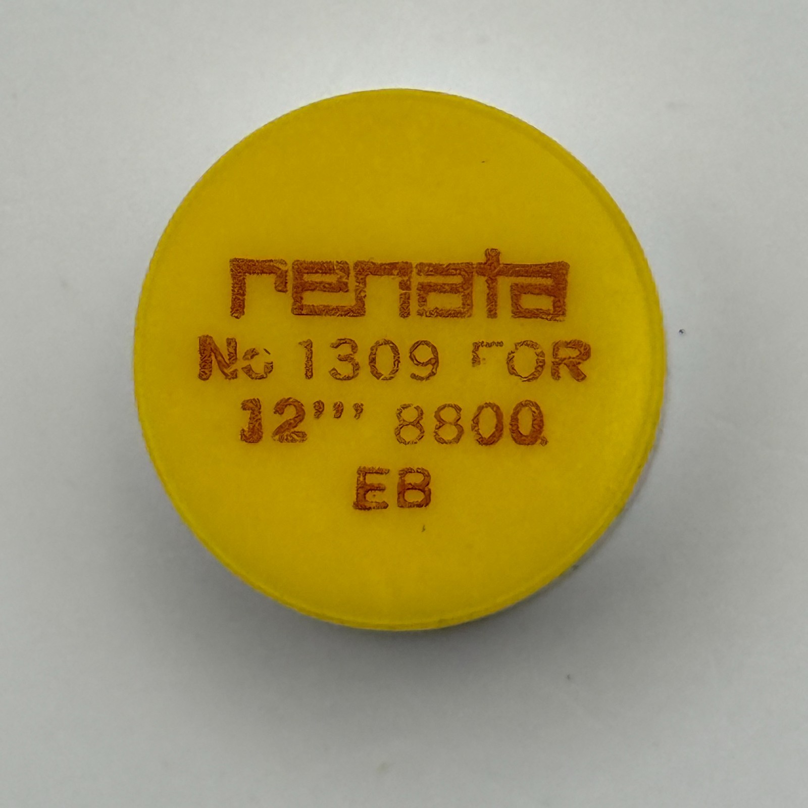 EB 8800 Balance Wheel Complete And Spring 12’’’ 1309 Watch Movement Parts NOS
