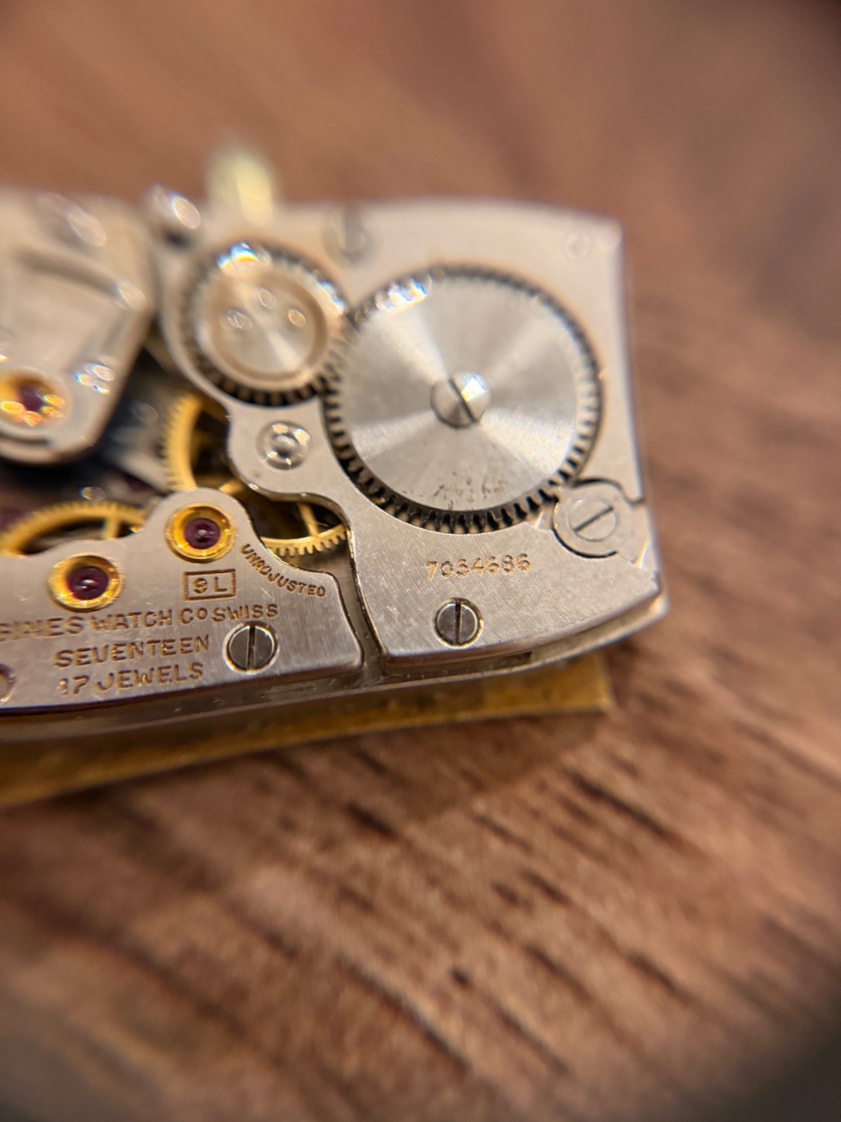 Longines 9L 17 Jewels Wristwatch Movement