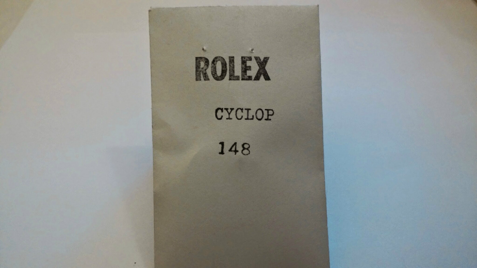 ROLEX LADIES DATE CYCLOP CRYSTAL 25 148 VERY RARE BRAND NEW!