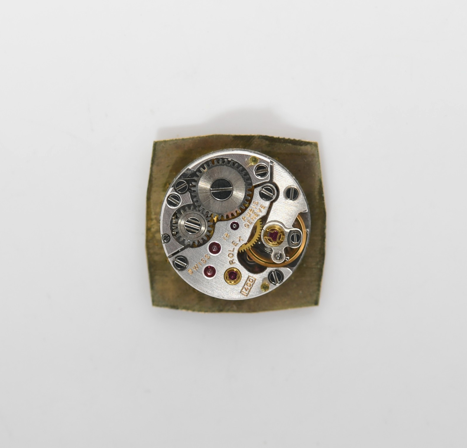 Complete Ladies Rolex 1400 Movement Dial Hands Set Works Free Balance Wheel