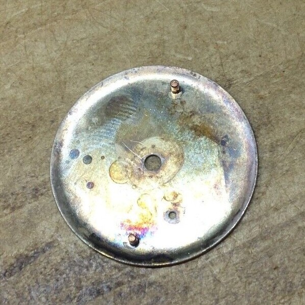 Vintage HUGUENIN Watch Dial – Measures Approximately 25.5 mm – N.O.S