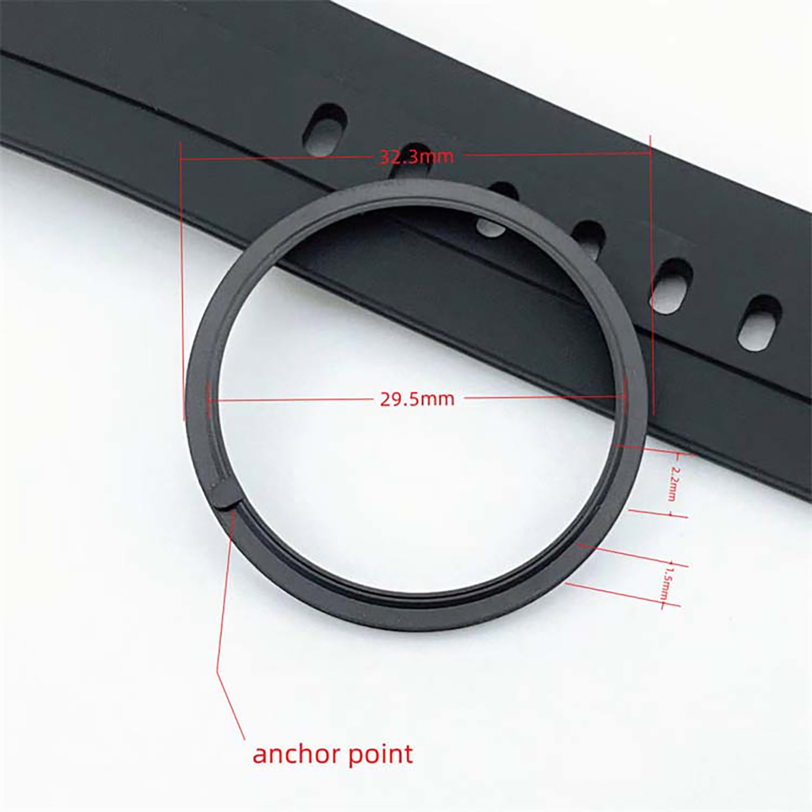 32.3MM Watch Inner Ring Watch Replacement Part Inner Ring For NH35 Watch Case
