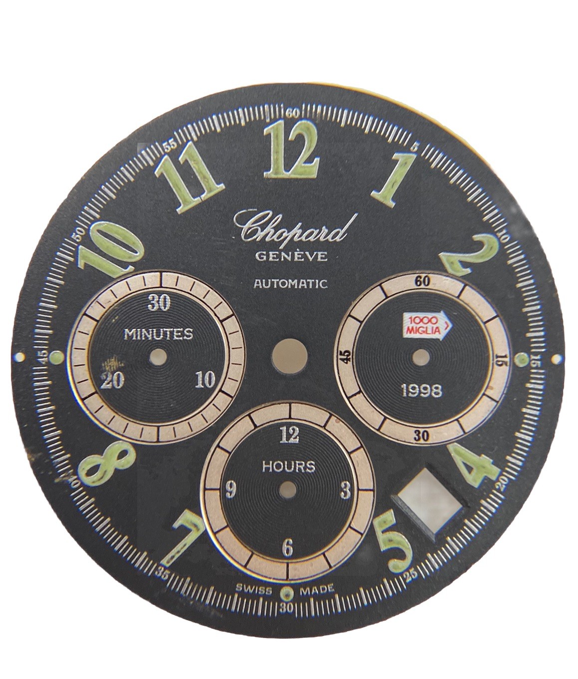 Genuine Chopard Geneve Automatic 1000 Mille Miglia 1998 Dial Ref.8331 Cal.2894/2