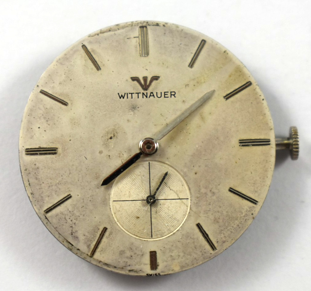 Vintage Wittnauer Revue 76/3G 17J Wrist Watch Movement lot.wo