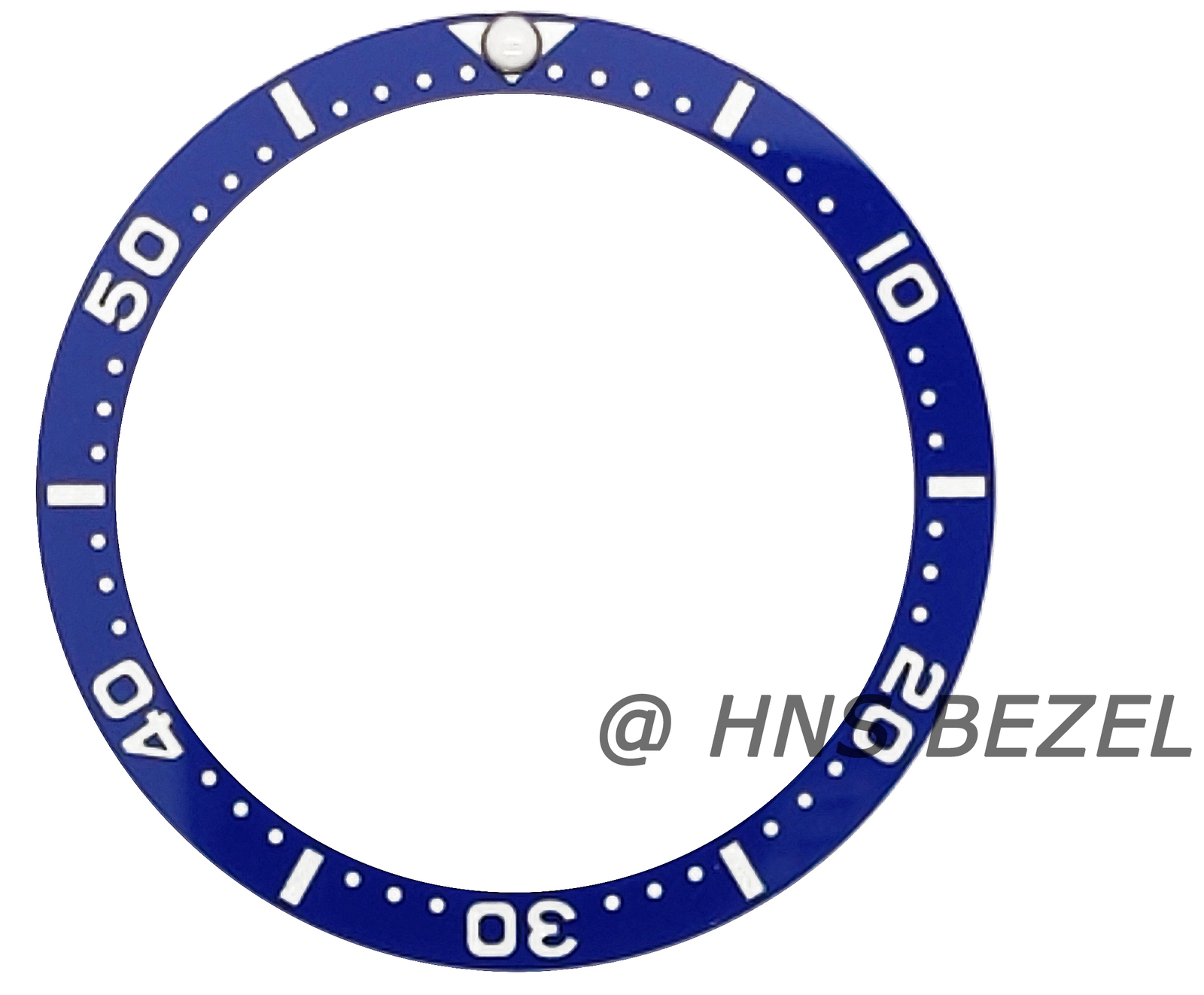 BLUE CERAMIC BEZEL INSERT FOR SEIKO 6309 7040 7049 SUWA TURTLE 6309A FULL LUME