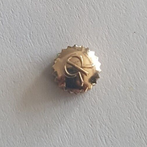 Milus Water Resistant Gold Plated Crown