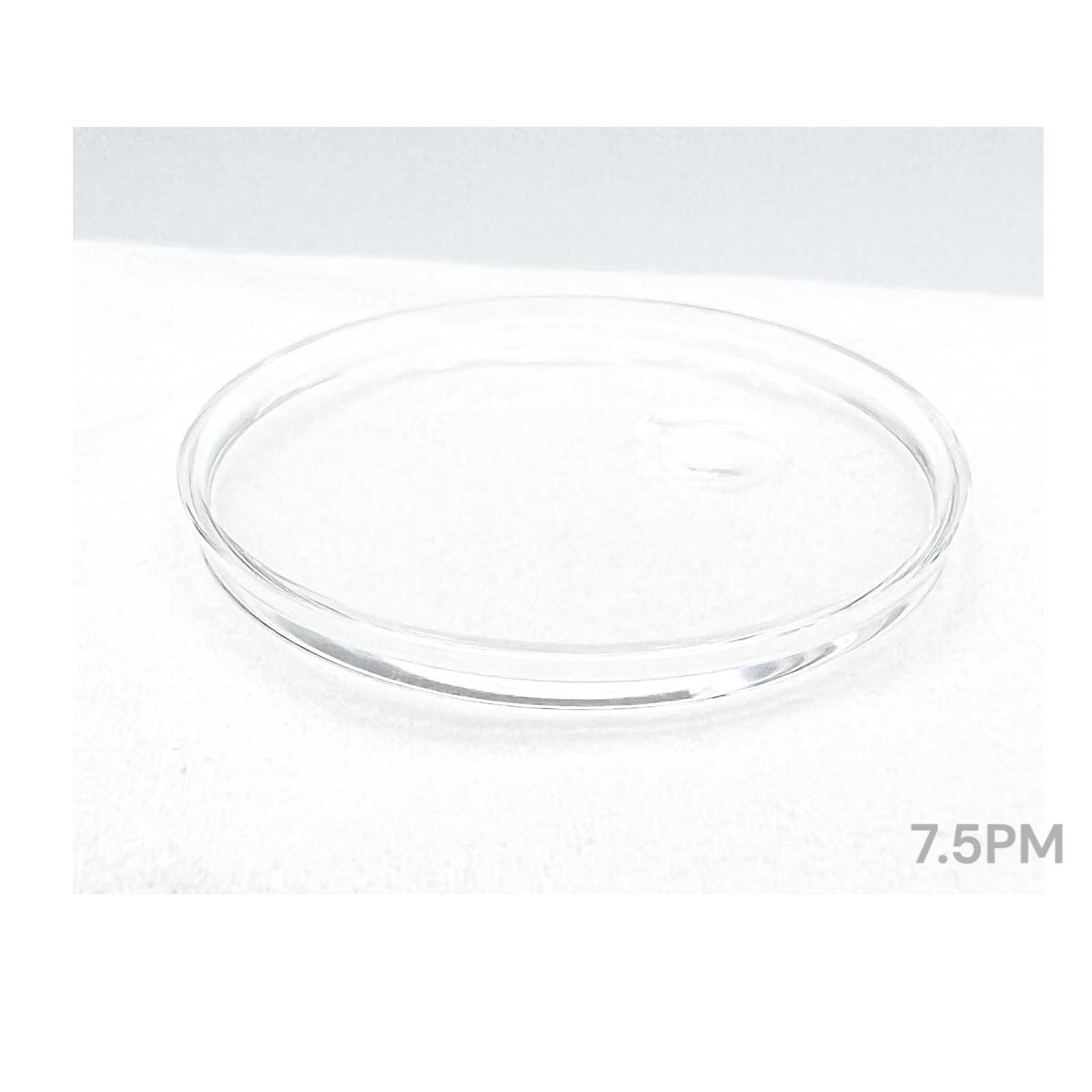 Round Watch Crystal Calendar Stella WECD High Dome Date Magnifier 7.5PM
