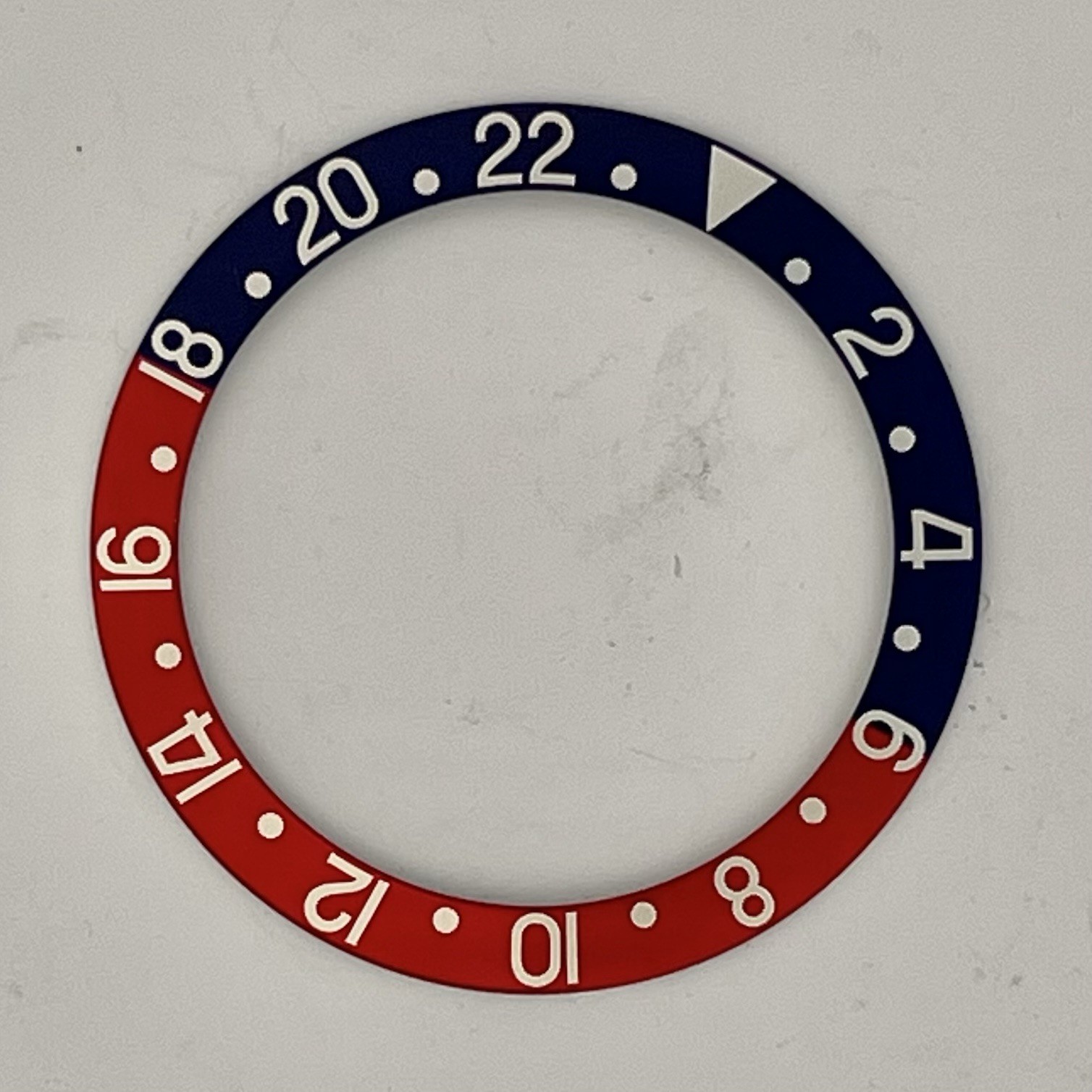 Vintage Factory Original NOS Pepsi Bezel Insert for Rolex GMT Master 1675 16750