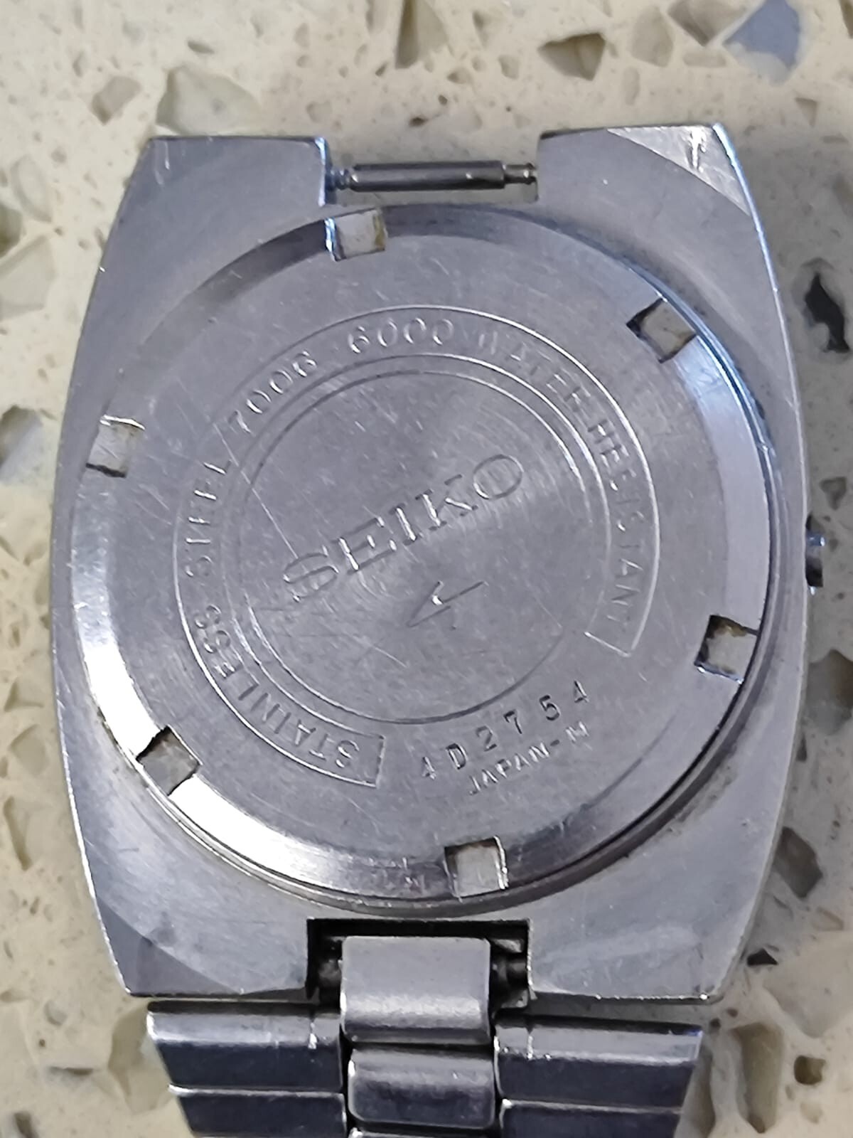 Vintage Seiko 7006-6000 Automatic Day Date – Not Work Good balance for parts