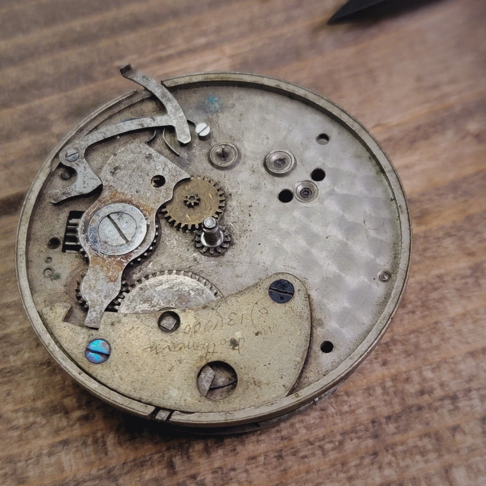 Antique Dueber Hampton Watch Co. Movement #661276 Parts / Repair 45.5mm