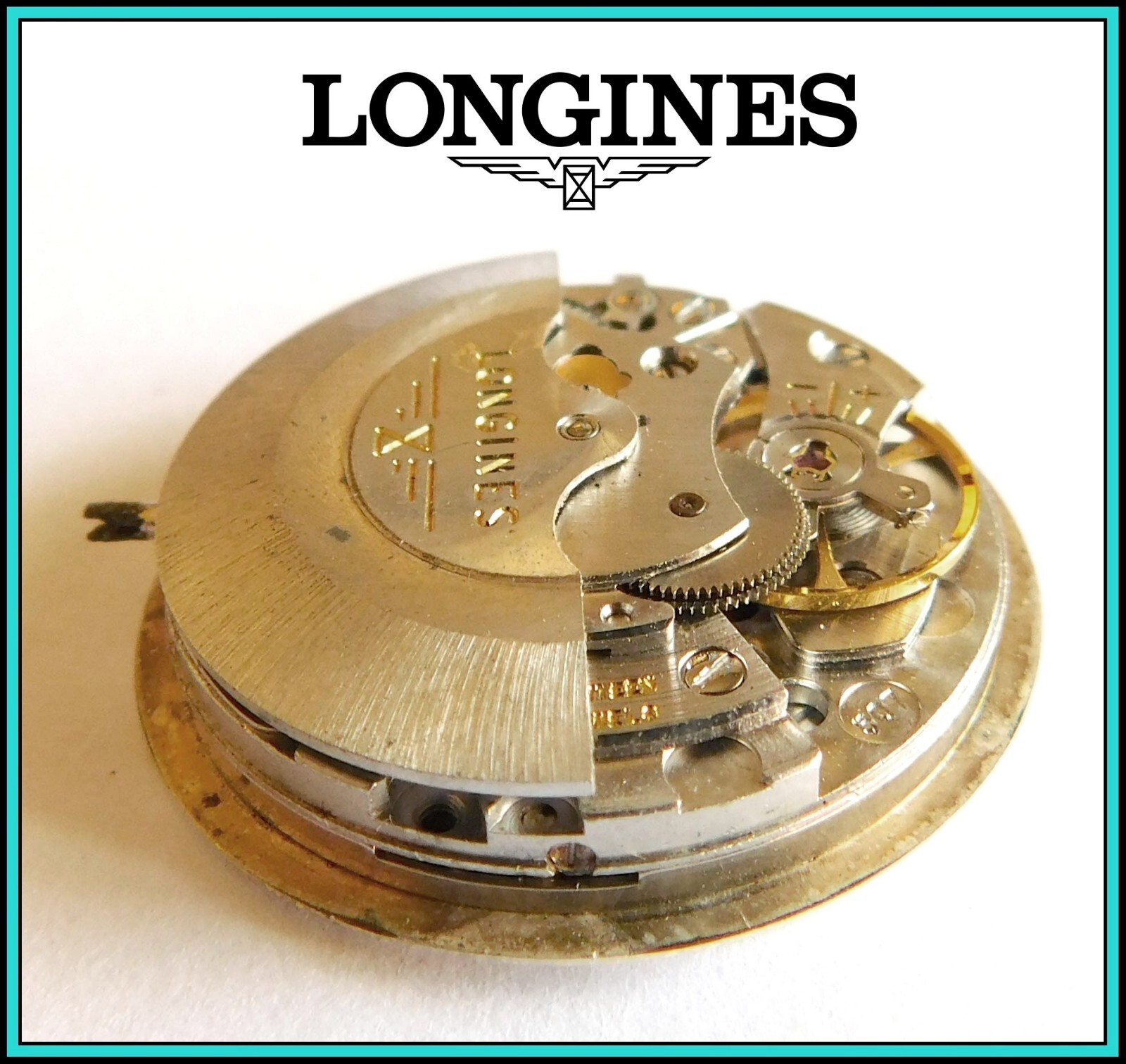 LONGINES ADMIRAL AUTOMATIC Watch, Cal. 507 Day-Date 17 Jewels – WORKING