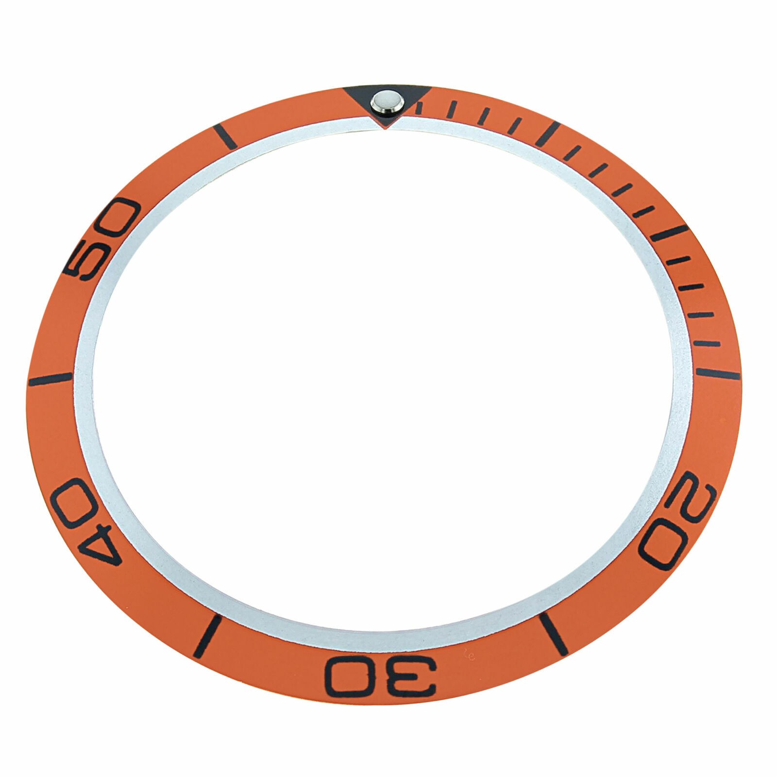 BEZEL INSERT FOR 44MM CASIO 200M MDV106-1AV106A WATCH DIVER ANALOG SPORTS ORANGE