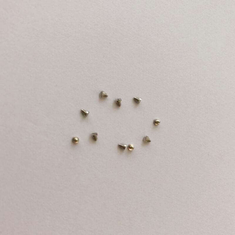 Replacement Mechanical Hand Winding Watch Movement Screws For ST3621/ETA6498